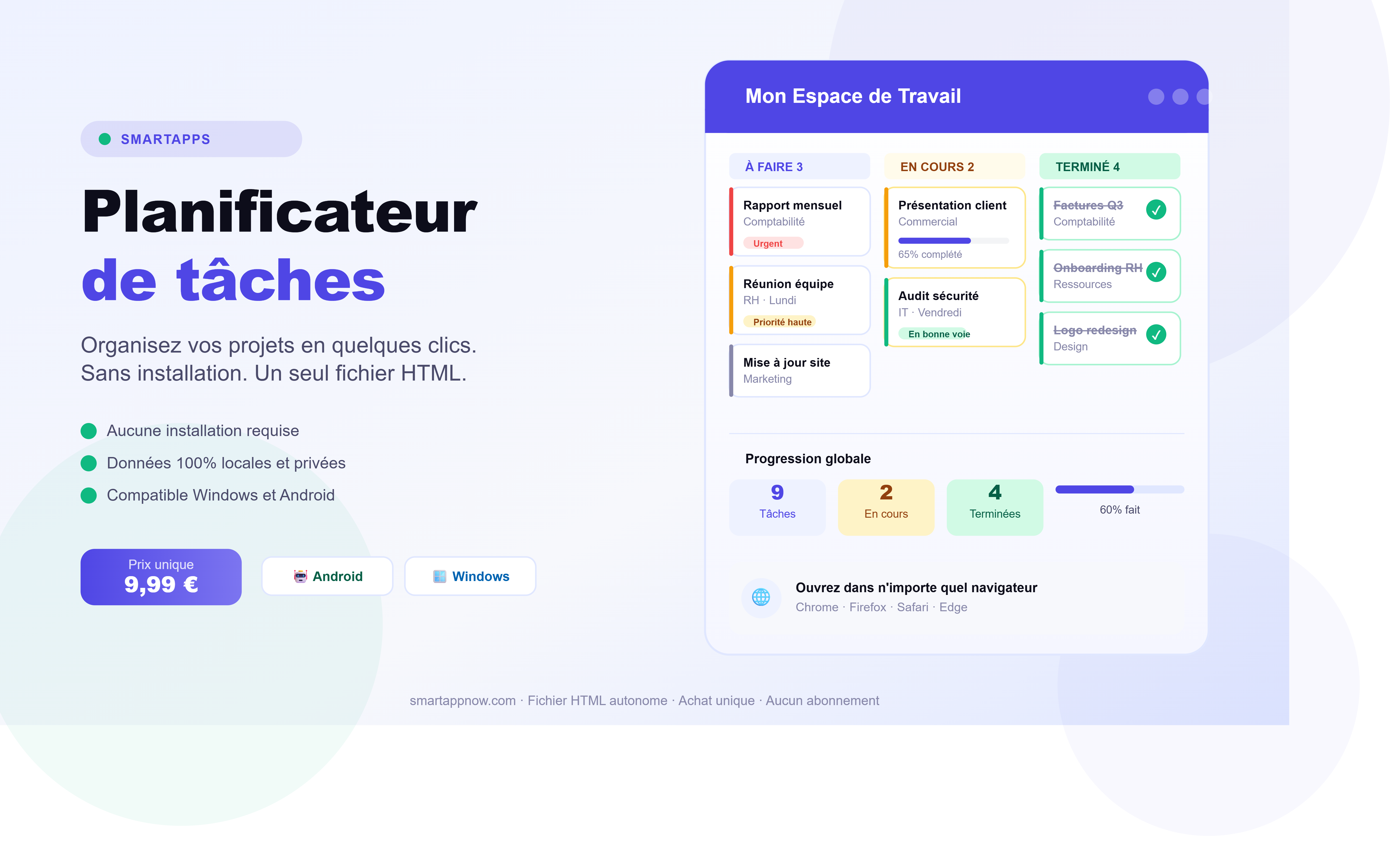 Apercu Agenda interactif SmartApps